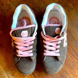 Etnies Callicut W’s Brown/Pink Ladies Size 8 1/2